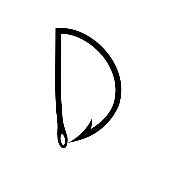 Fishing Font – Dekorative Angelhaken Schrift | Cricut-kompatibel – Bild 4
