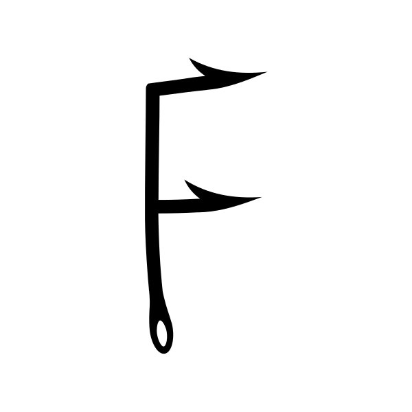 Fishing Font – Dekorative Angelhaken Schrift | Cricut-kompatibel – Bild 6