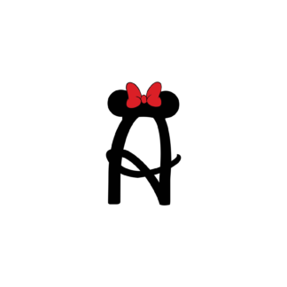 Cute Magic Bow Monogramm Schriftart – Verspieltes Bastel-Alphabet | Cricut-kompatibel