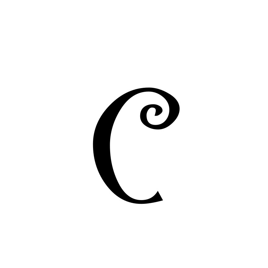 Curly Doodle Monogramm Schriftart – Verspieltes Wirbel-Alphabet mit Grossbuchstaben, Kleinbuchstaben, Zahlen und Satzzeichen | Cricut-kompatibel – Bild 3