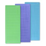 Cricut Joy kompatible Schneidematten 11,4 × 30,5 cm – 3er Set Light, Standard & Strong Grip