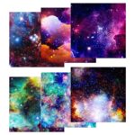 Cricut-kompatibel Infusible Ink Transferfolien 30 × 25 cm – 6er Set Plotter Galaxy Designs
