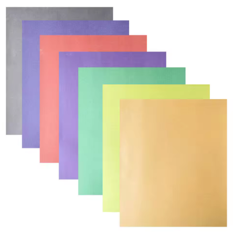 Cricut-kompatible Infusible Ink Transferbögen – 7er Set 25,4 × 30,5 cm für Plotter & Sublimationsprojekte – Bild 2