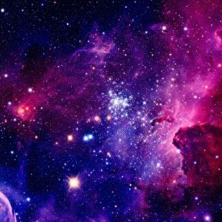 Cricut-kompatible Infusible Ink Transferfolie 30 x 25 cm – Starry Sky Purple für Plotter