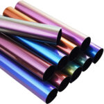Silhouette-kompatibel Chamäleon HTV Folien – 10 Rollen 30 × 100 cm (10 m) Farbwechsel Flexfolie Set