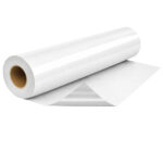 Cricut-kompatibel Plotter Folien HTV 30,5 cm x 15,2 m Weiß – Flexfolie Rolle für Textilveredelung
