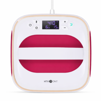 Cricut-kompatibel Heißpresse 25,4 x 25,4 cm Raspberry Red – Transferpresse für HTV, Sublimation & präzise Textildesigns