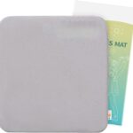 Cricut-kompatibel Plotter Hitzepresse Matte 38 x 38 cm – Doppelseitig Isoliert Grau